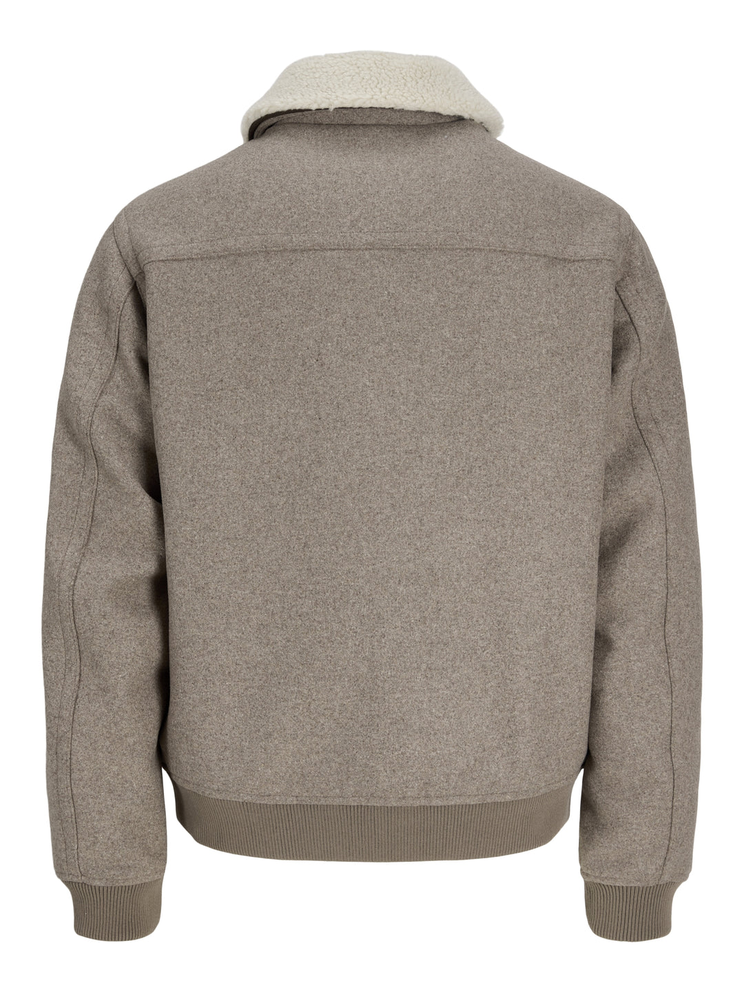 JPRBLUMELVIN WOOL BLEND BOMBER, Greige 176595 Bild 2
