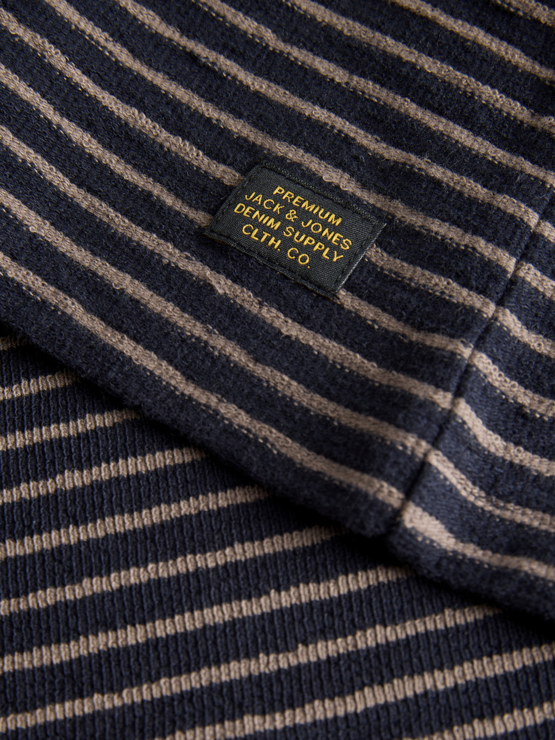JPRBLUNATHAN STRIPED LS TEE, Dark Navy 175697 Bild 3