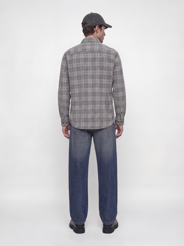 JPRBLURAY CORDUROY L/S SHIRT, Black/Check 178012001 Bild 5