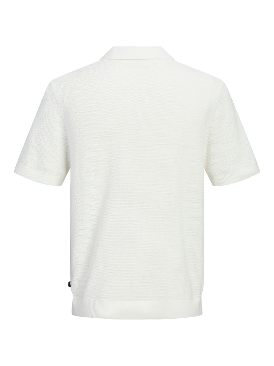 JPRBLURILEY KNIT POLO SS SN, Cloud Dancer 177642 Bild 8
