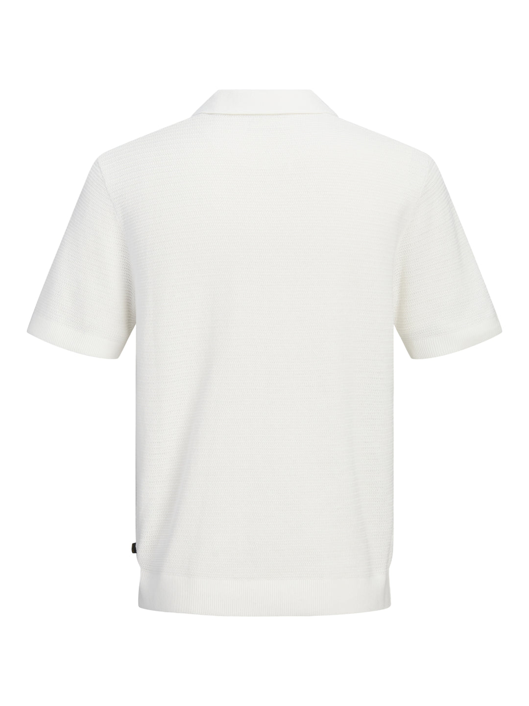 JPRBLURILEY KNIT POLO SS SN, Cloud Dancer 177642 Bild 8