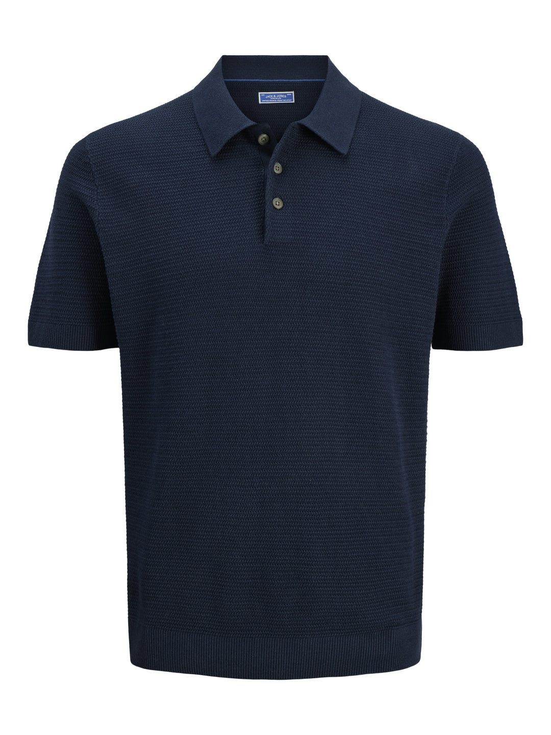 JPRBLURILEY KNIT POLO SS SN, Sky Captain 175917 Bild 1