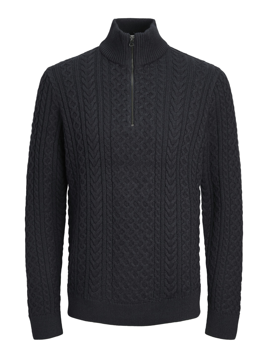 JPRBLUSEAN KNIT CABLE HALF ZIP SN, Dark Navy 175697 Bild 1