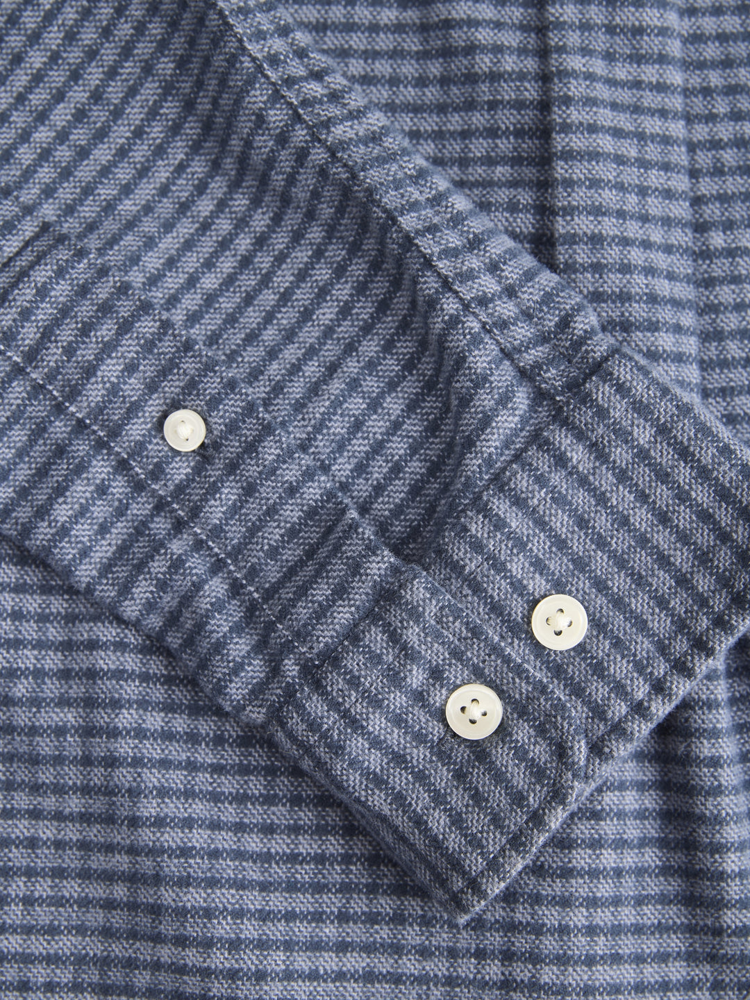 JPRBLUSTANLEY FLANNEL L/S SHIRT BF, Estate Blue 175820 Bild 3
