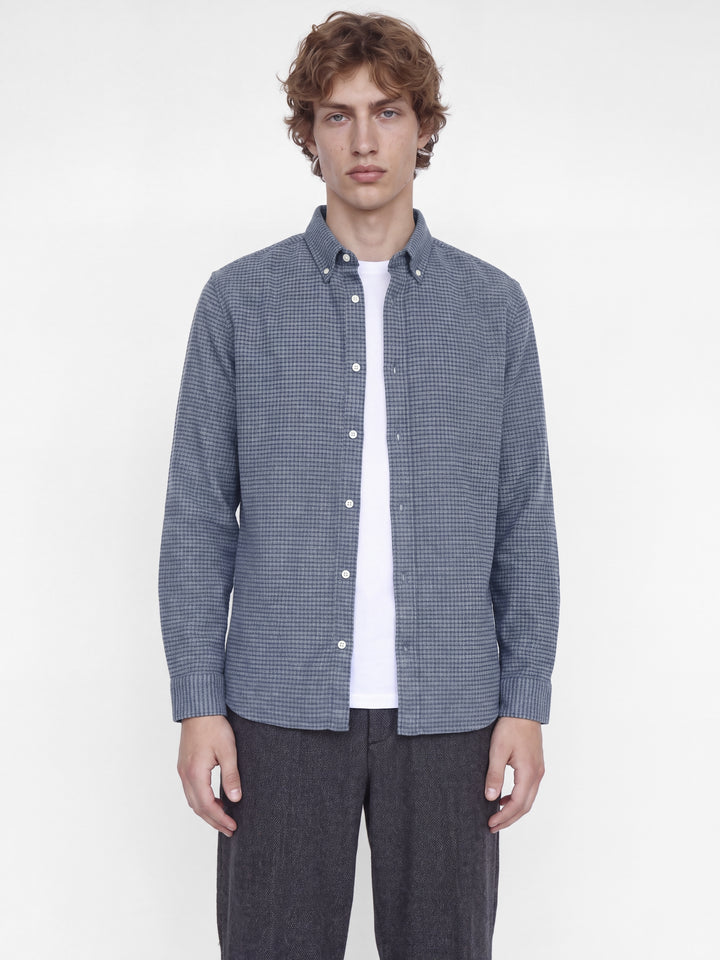 JPRBLUSTANLEY FLANNEL L/S SHIRT BF, Estate Blue 175820 Bild 6