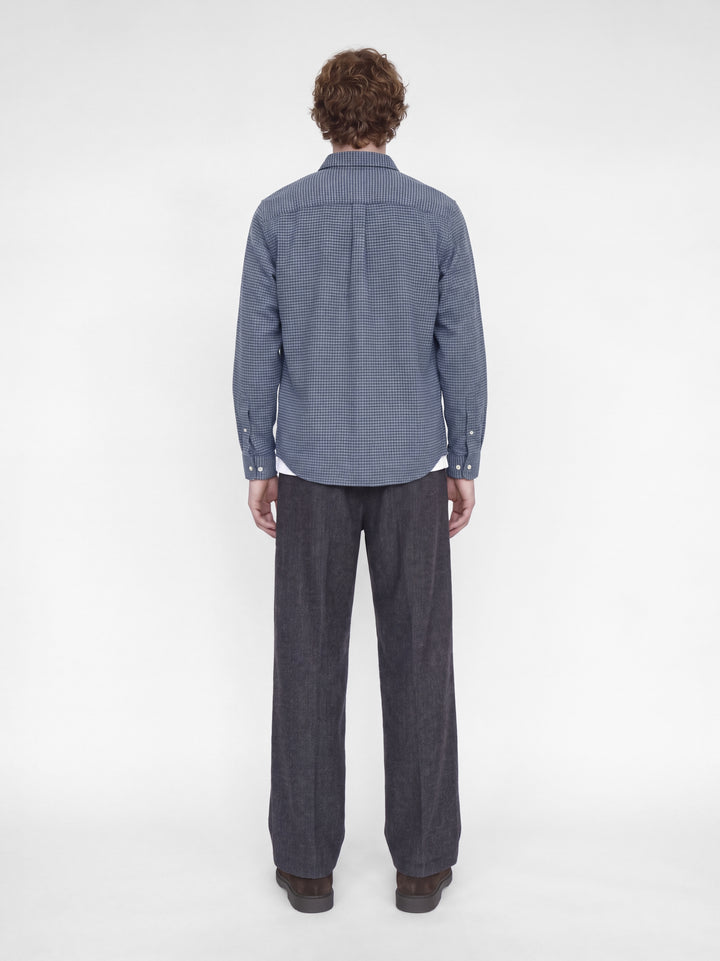JPRBLUSTANLEY FLANNEL L/S SHIRT BF, Estate Blue 175820 Bild 8