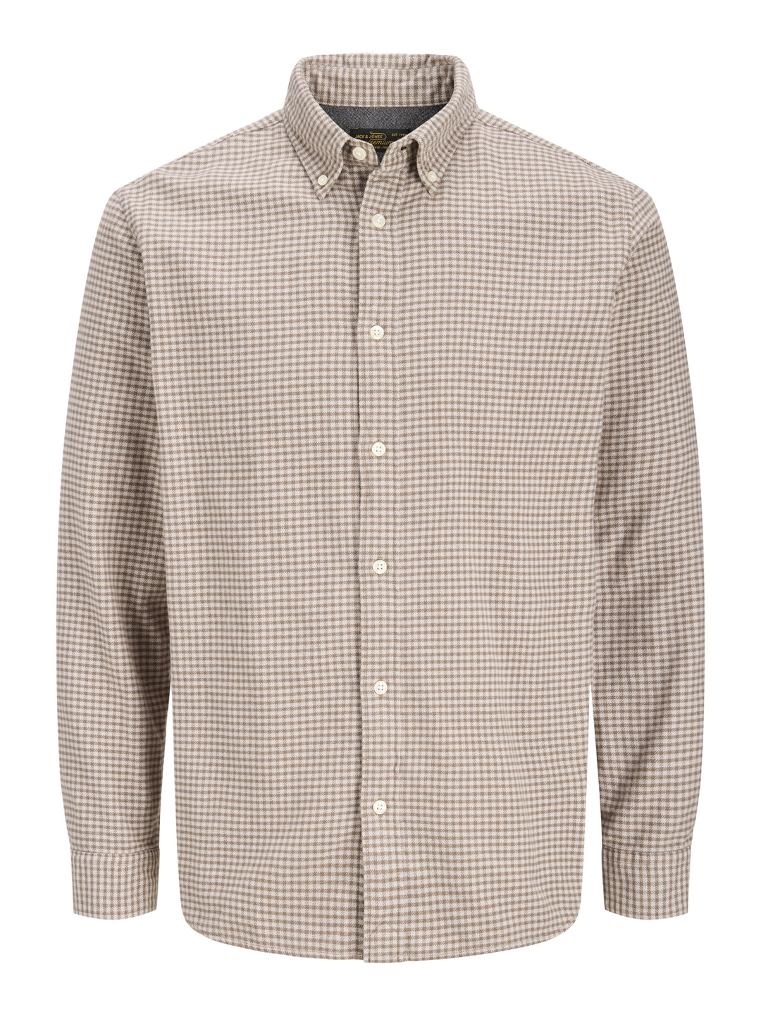 JPRBLUSTANLEY FLANNEL L/S SHIRT BF, Dove 176561 Bild 1