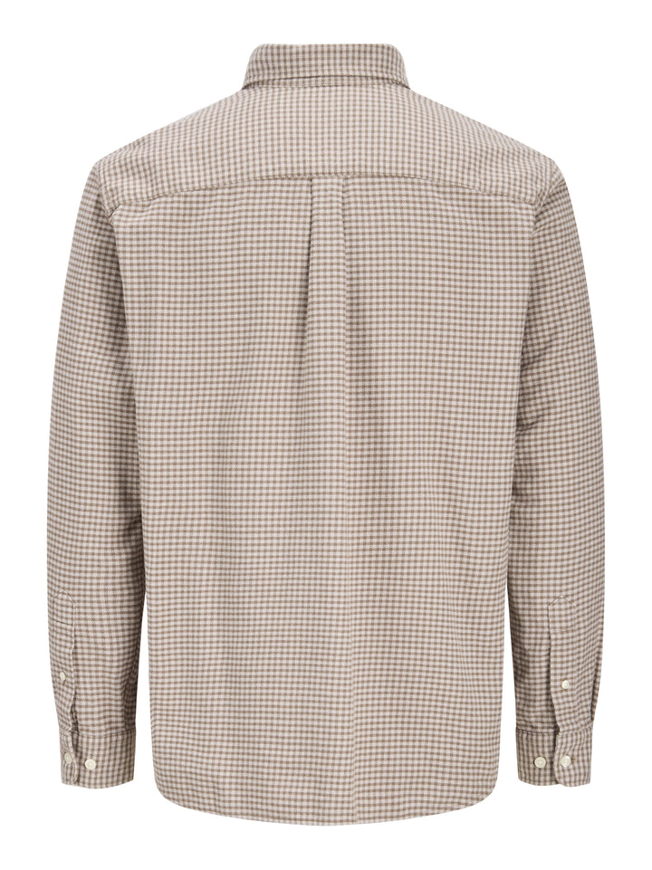 JPRBLUSTANLEY FLANNEL L/S SHIRT BF, Dove 176561 Bild 2