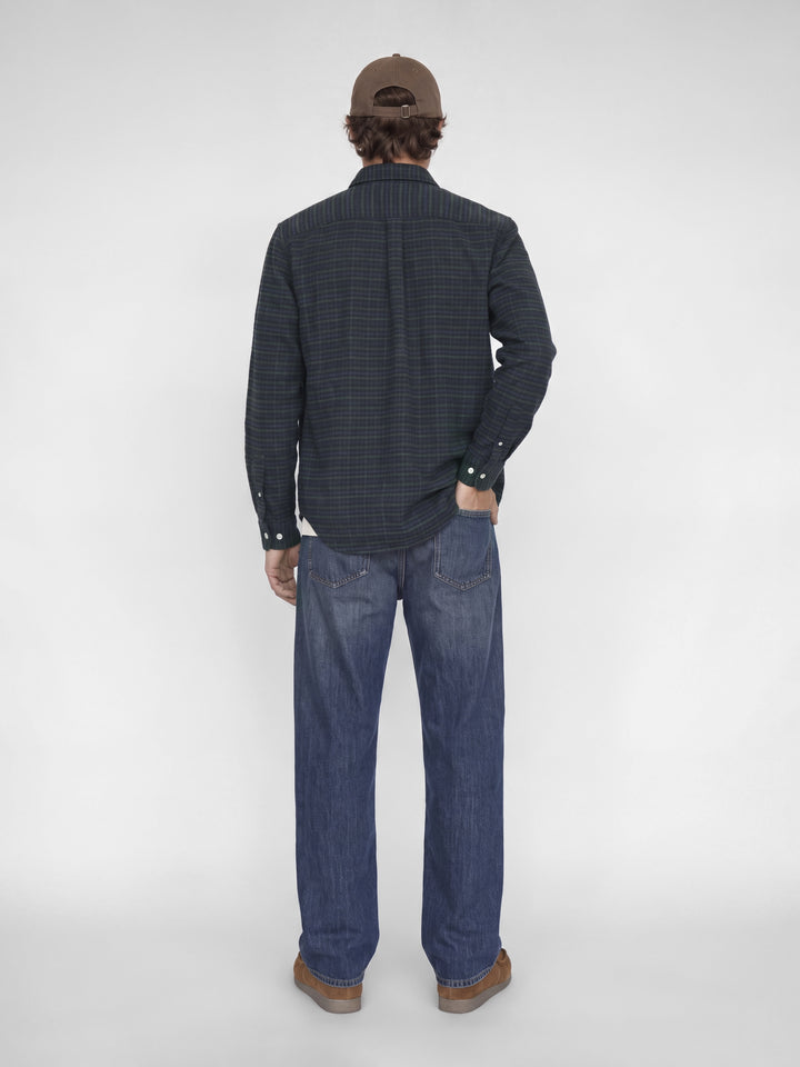 JPRBLUSTANLEY FLANNEL L/S SHIRT BF, Scarab 177578 Bild 7