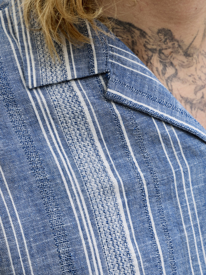 JPRBLUSUMMER LIN. BLEN DOBBY SS SHI, Ashley Blue/REGULAR FIT 175719004 Bild 6
