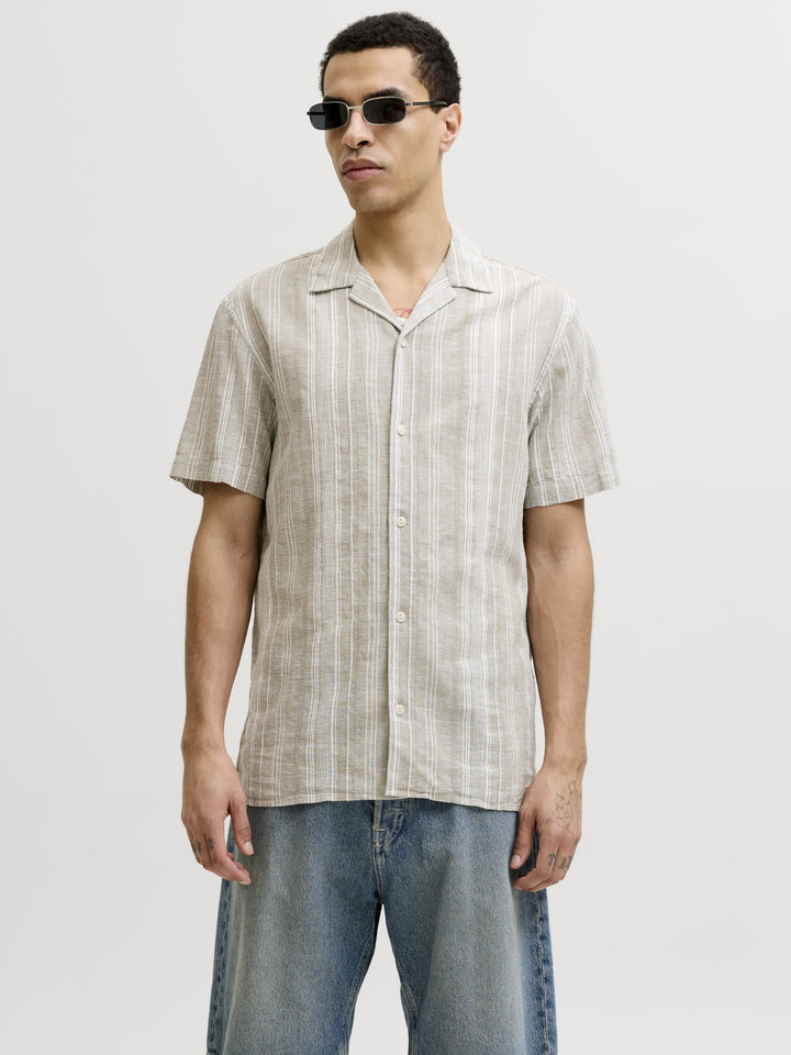 JPRBLUSUMMER LIN. BLEN DOBBY SS SHI, Mermaid/REGULAR FIT 176616004 Bild 5