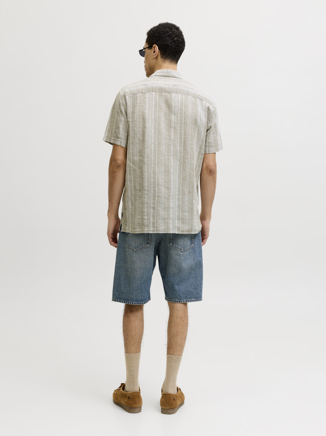 JPRBLUSUMMER LIN. BLEN DOBBY SS SHI, Mermaid/REGULAR FIT 176616004 Bild 6