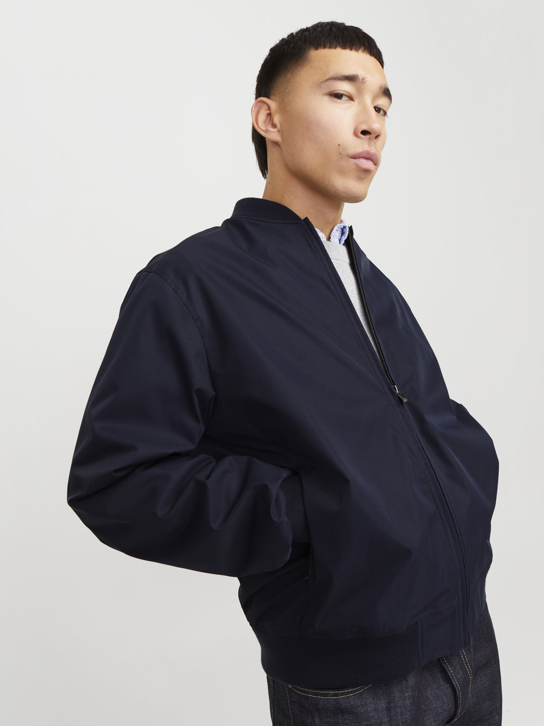 JPRCCBANE BOMBER JACKET SN, Dark Navy 175697 Bild 6