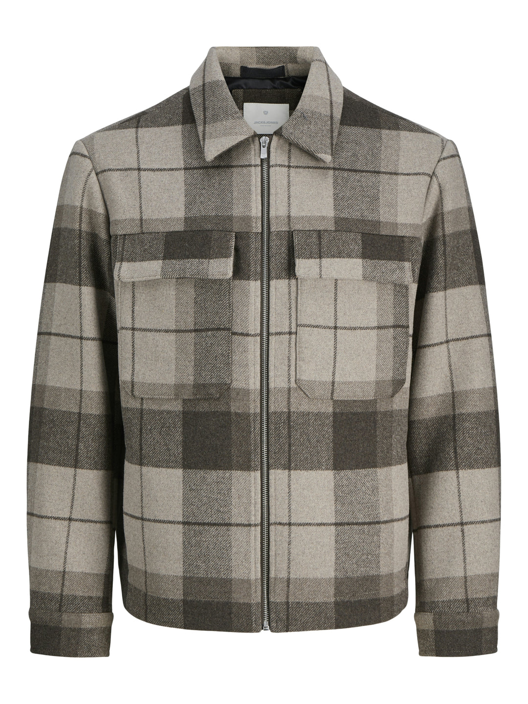 JPRCCRUSSEL WOOL BLEND JACKET SN, Brindle/CHECK 176539001 Bild 1