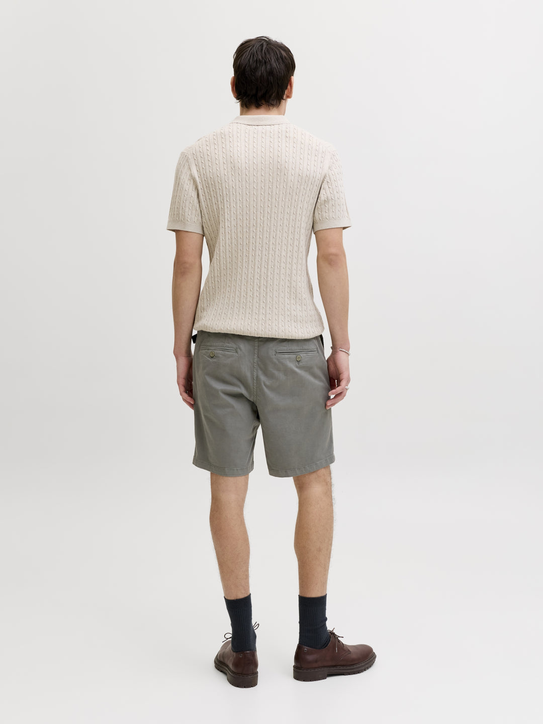 JPSTACE VANCE CHINO SHORTS REG SN, Agave Green 176519 Bild 5