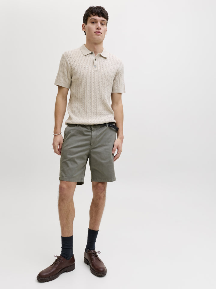JPSTACE VANCE CHINO SHORTS REG SN, Agave Green 176519 Bild 8