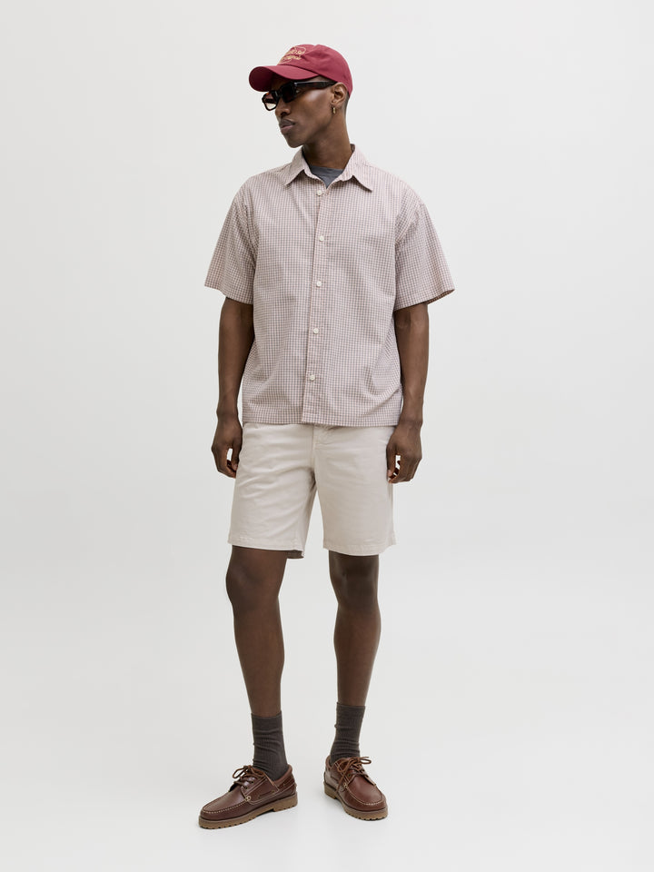 JPSTACE VANCE CHINO SHORTS REG SN, Pumice Stone 176659 Bild 4