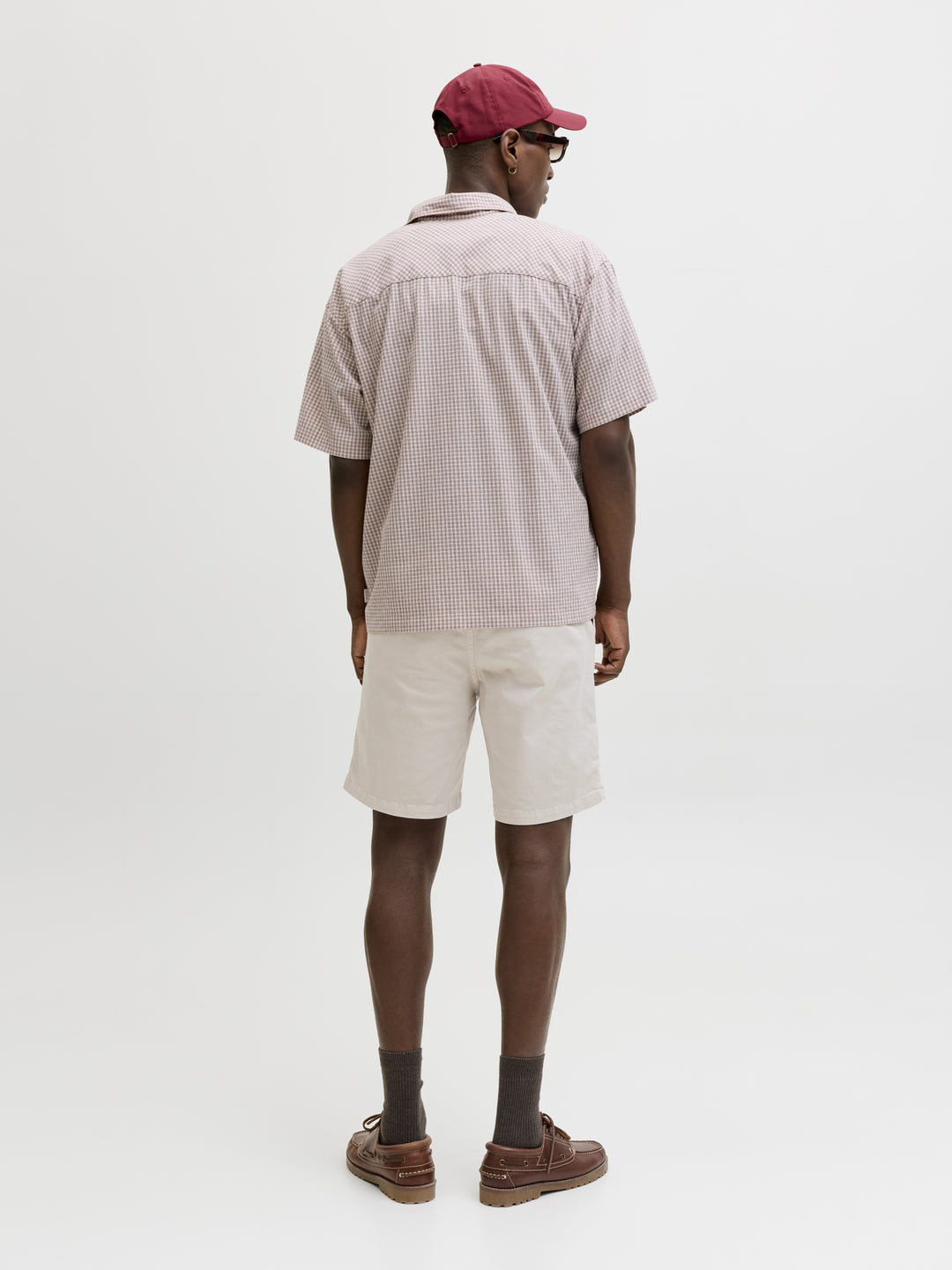 JPSTACE VANCE CHINO SHORTS REG SN, Pumice Stone 176659 Bild 6