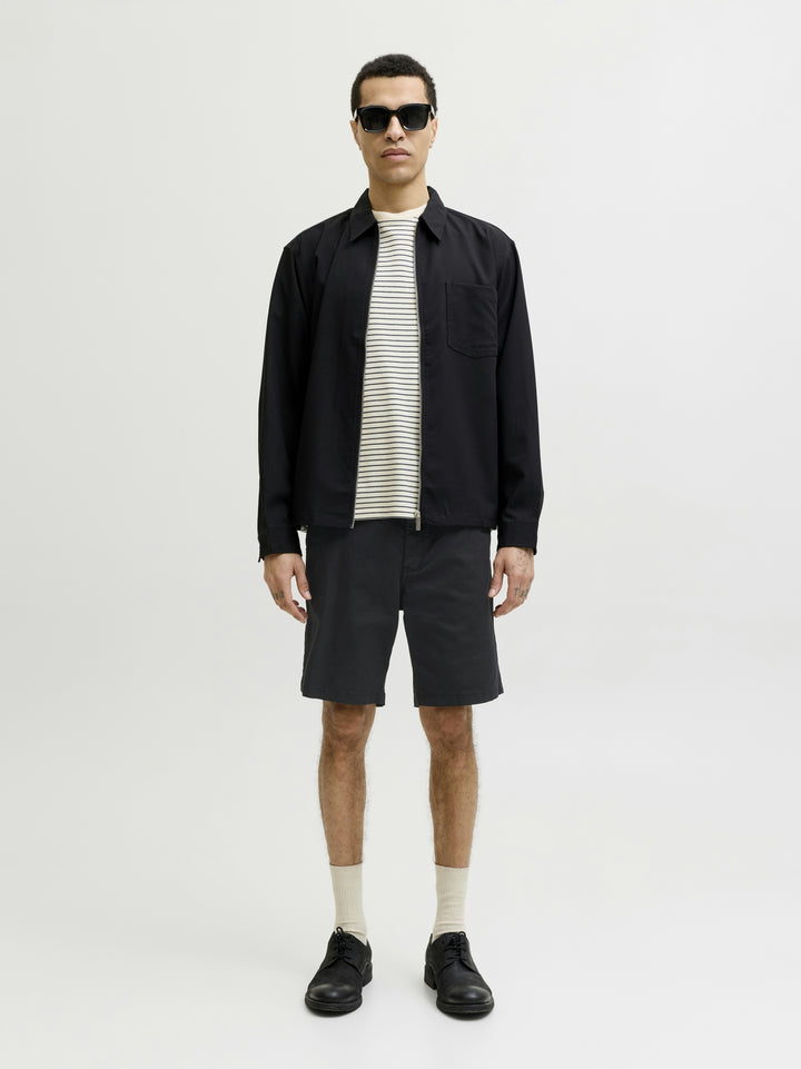 JPSTACE VANCE CHINO SHORTS REG SN, Black 178012 Bild 4