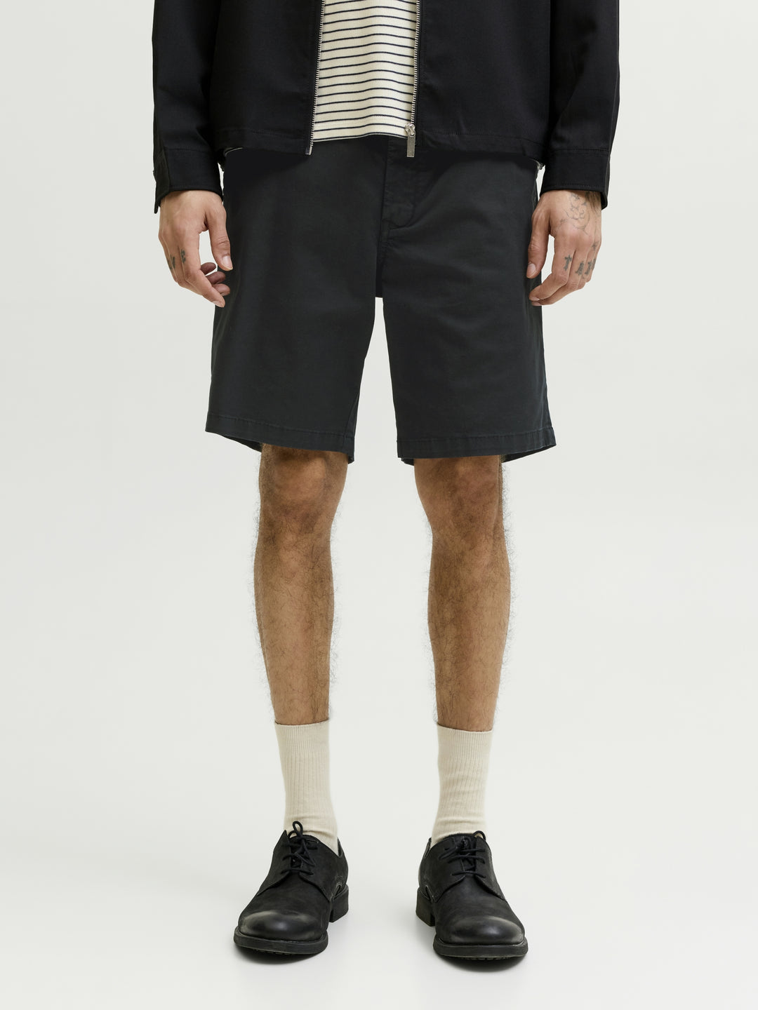 JPSTACE VANCE CHINO SHORTS REG SN, Black 178012 Bild 8