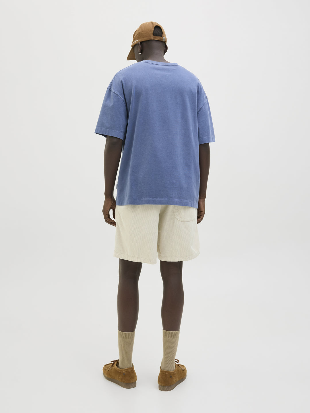 JPSTBILL CORDUROY JOGGER SHORTS REG, Moonbeam 176631 Bild 7