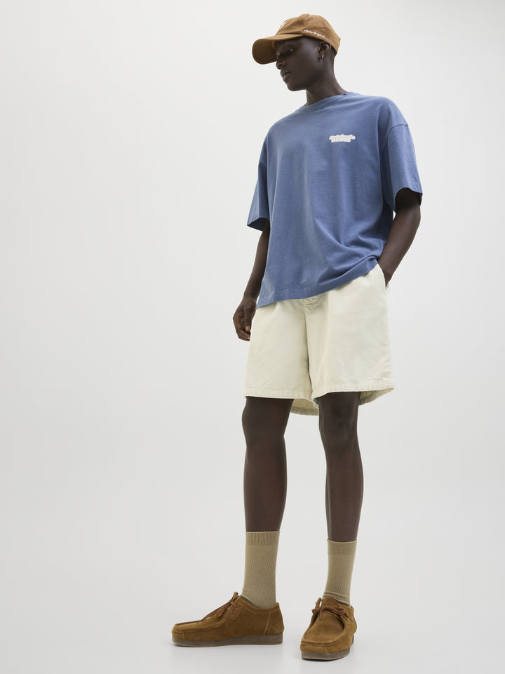 JPSTBILL CORDUROY JOGGER SHORTS REG, Moonbeam 176631 Bild 8