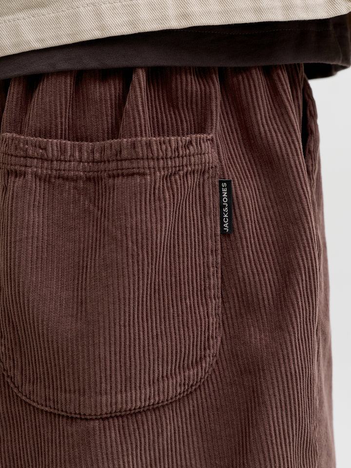 JPSTBILL CORDUROY JOGGER SHORTS REG, Bitter Chocolate 177094 Bild 5