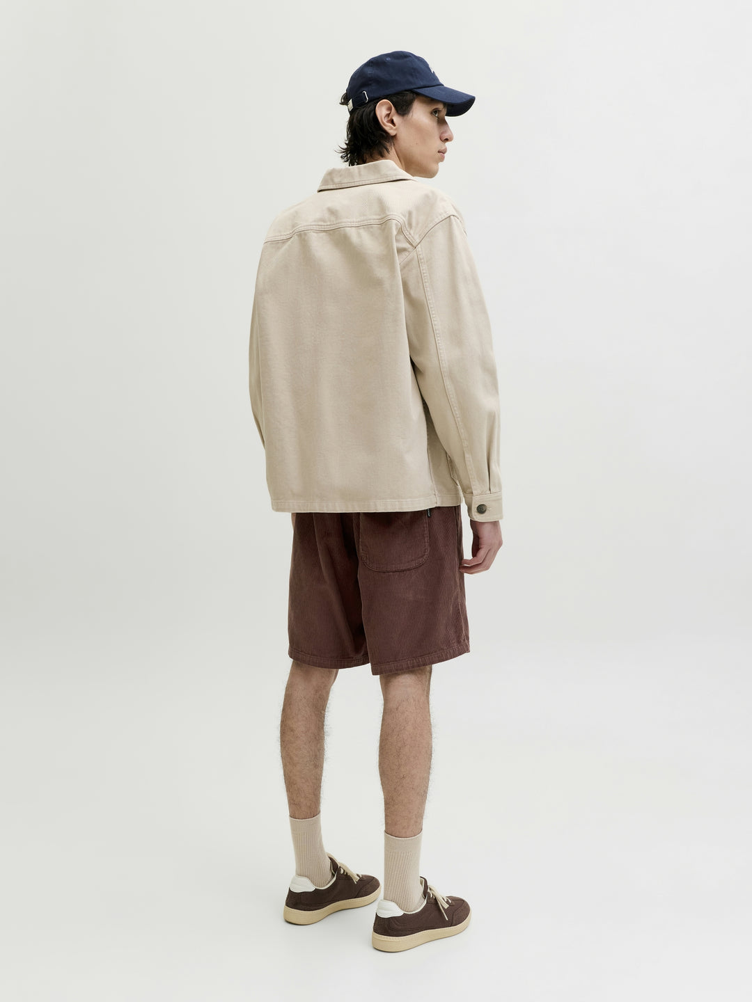 JPSTBILL CORDUROY JOGGER SHORTS REG, Bitter Chocolate 177094 Bild 7