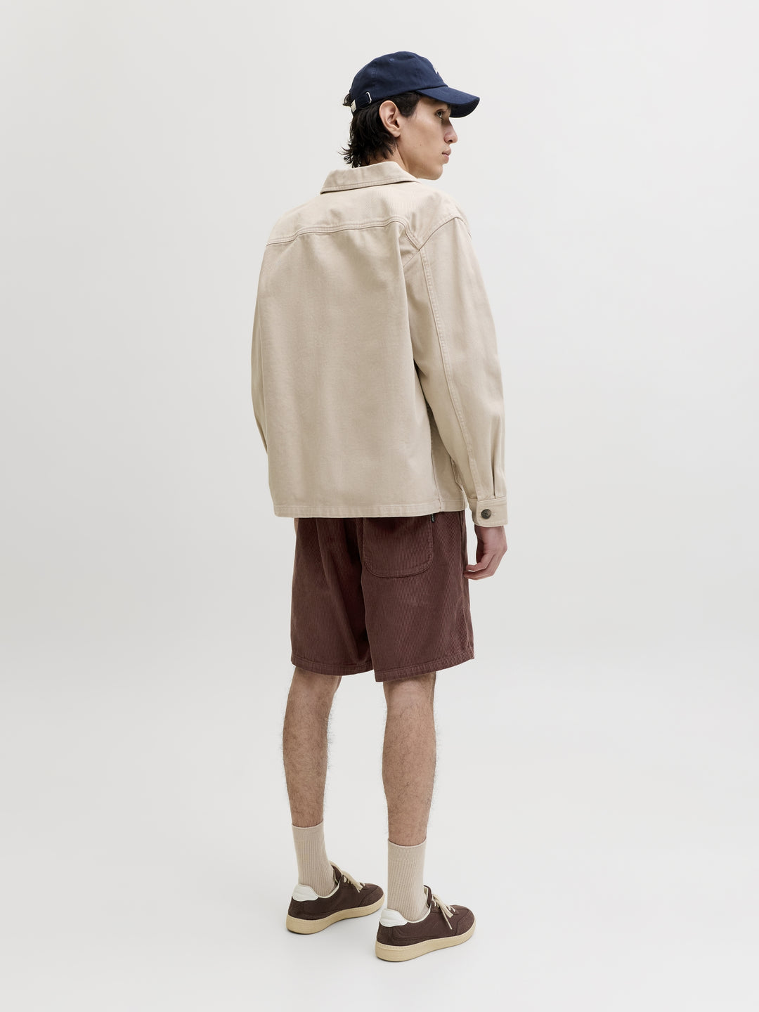 JPSTBILL CORDUROY JOGGER SHORTS REG, Bitter Chocolate 177094 Bild 8