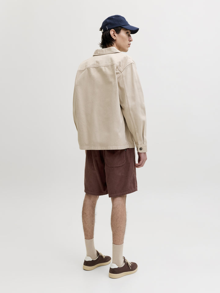 JPSTBILL CORDUROY JOGGER SHORTS REG, Bitter Chocolate 177094 Bild 8