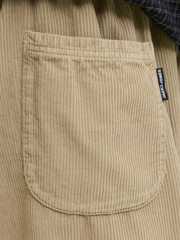 JPSTBILL CORDUROY JOGGER SHORTS REG, Lemon Pepper 305707 Bild 8