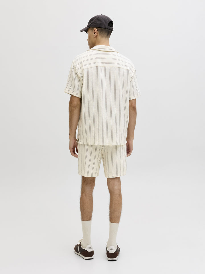 JPSTJAIDEN COBA STRIPE JOG SHORTS R, Antique White/Stripes 177620001 Bild 5
