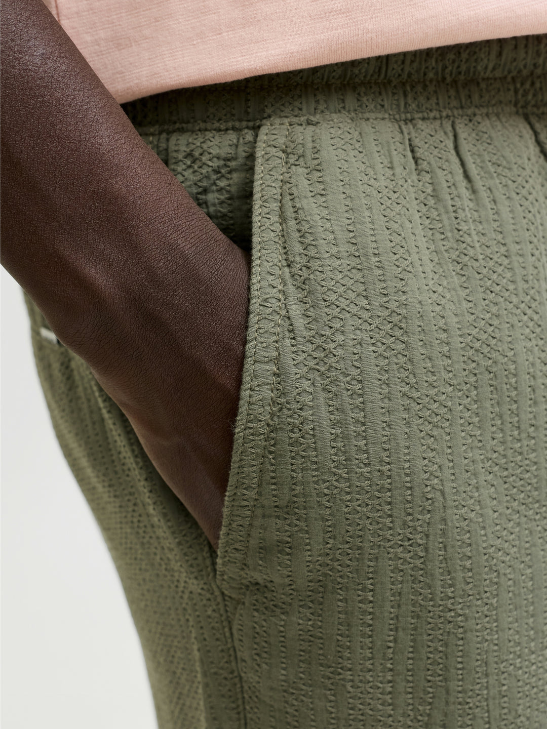 JPSTJAIDEN WAVY JOGGER SHORT REG SN, Vetiver 176725 Bild 5