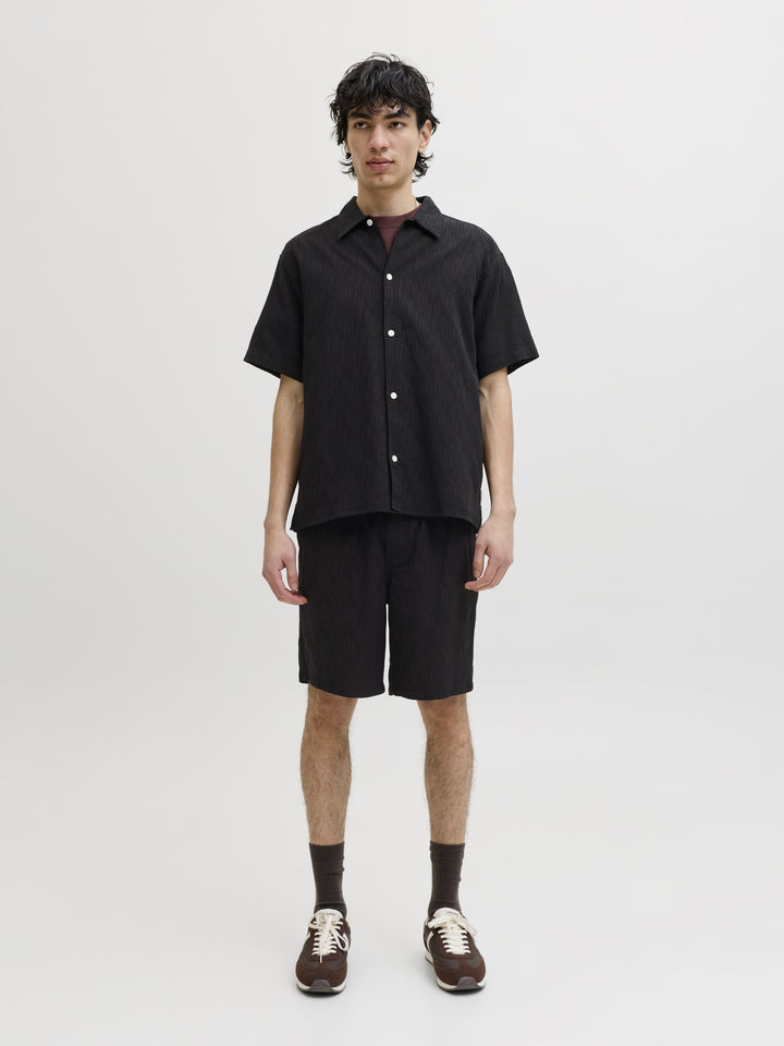 JPSTJAIDEN WAVY JOGGER SHORT REG SN, Black 178012 Bild 6