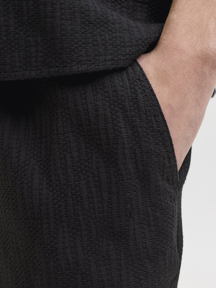 JPSTJAIDEN WAVY JOGGER SHORT REG SN, Black 178012 Bild 7