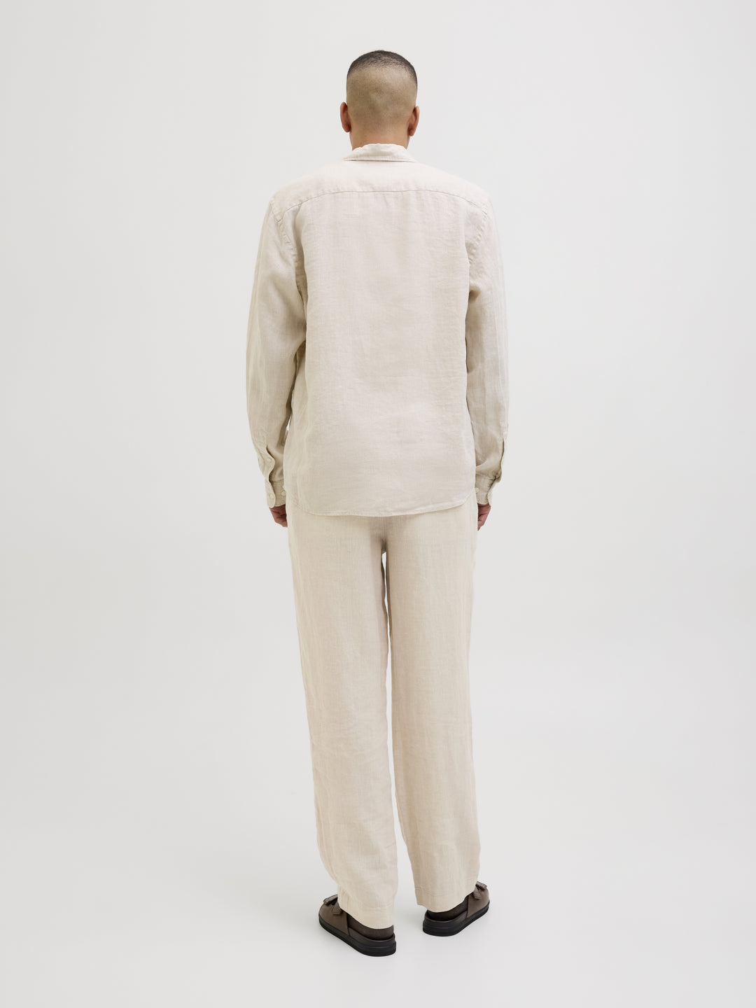 JPSTKARL LAWRENCE LINEN CHINO SN, Silver Lining 176688 Bild 5