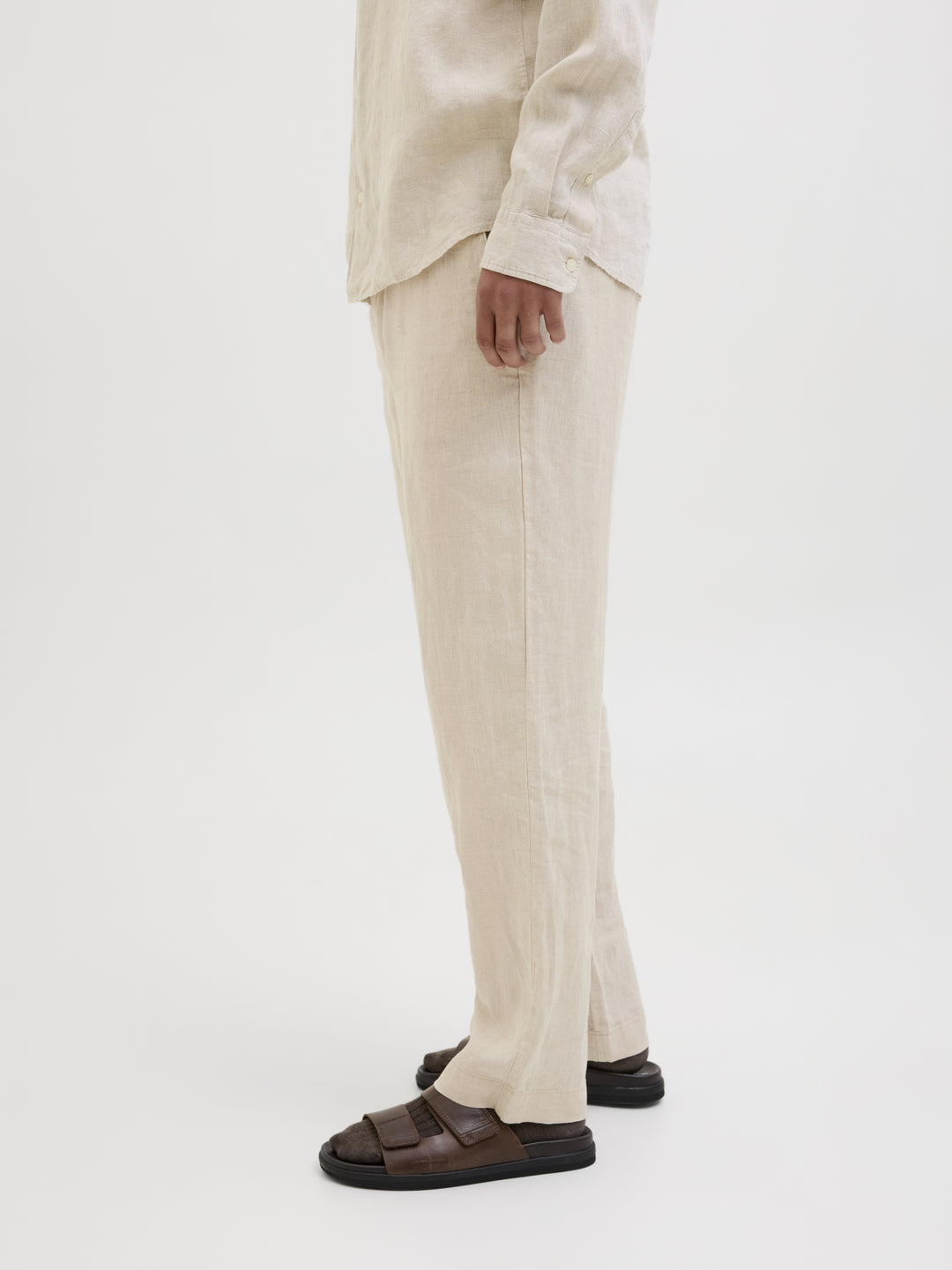 JPSTKARL LAWRENCE LINEN CHINO SN, Silver Lining 176688 Bild 6
