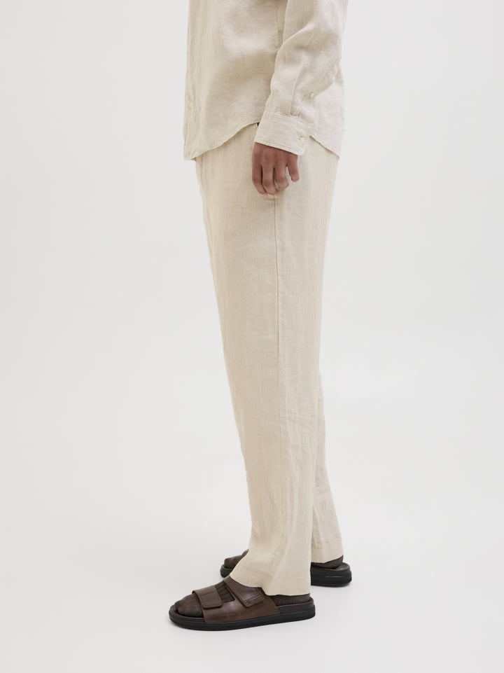 JPSTKARL LAWRENCE LINEN CHINO SN, Silver Lining 176688 Bild 6