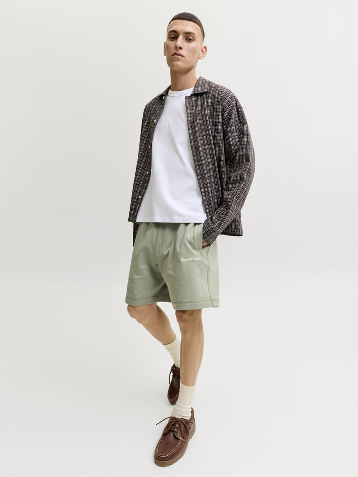 JPSTKARL NORREBRO SWEAT SHORTS REG, Seagrass 176290 Bild 8