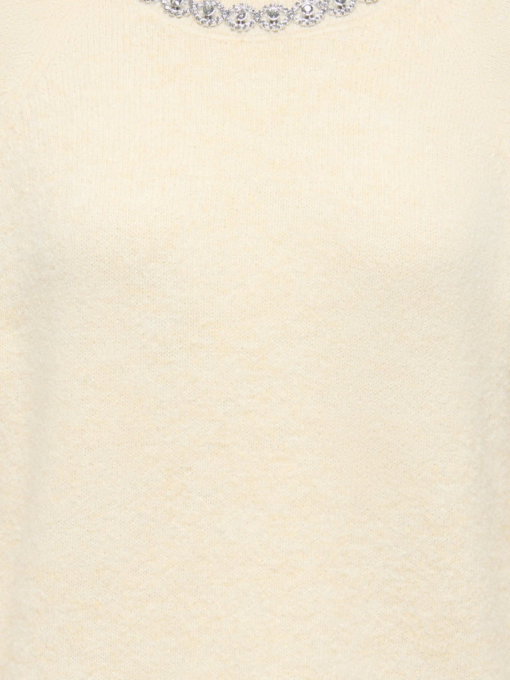 JDYALVA LIFE 3/4 EMBELLISH PULL KNT, Crème Brûlée/W. SILVER EMBELLISHMEN 236295001 Bild 3