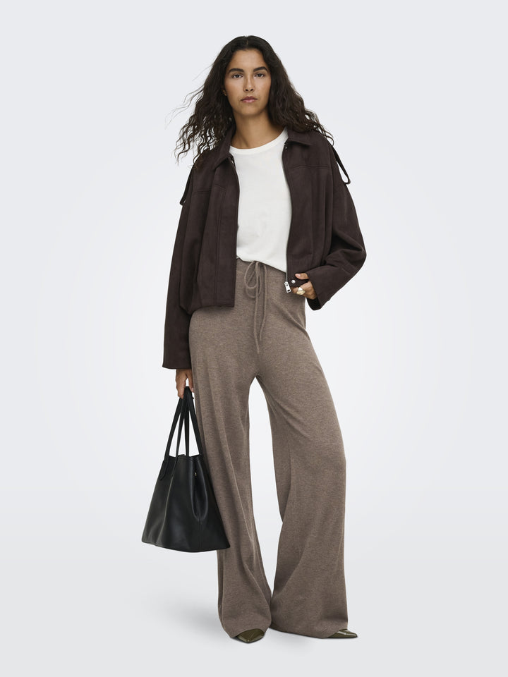 JDYAMORE STRING PANT KNT, Falcon/Melange 190678001 Bild 6