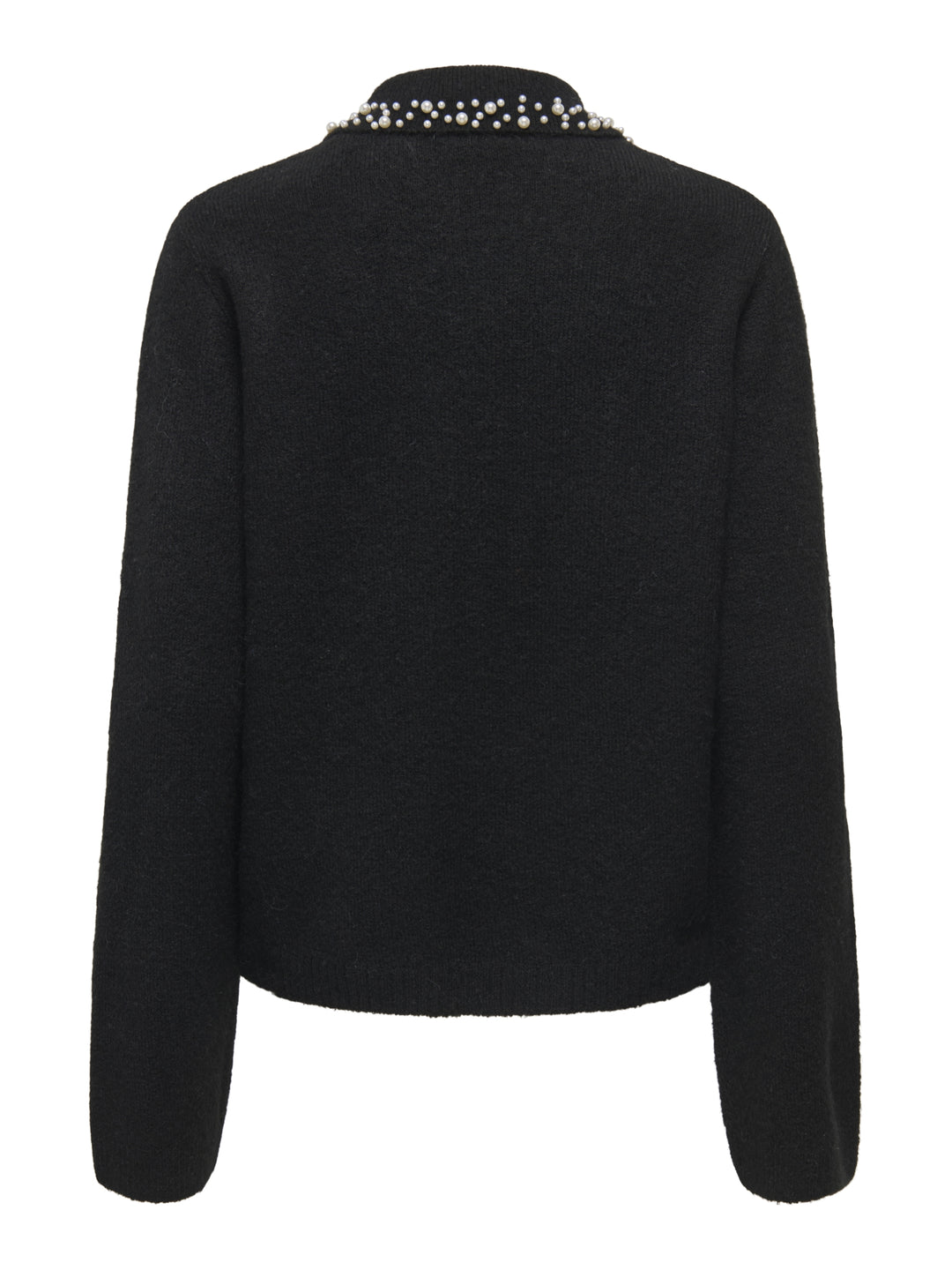 JDYAUBRAY LIFE L/S PEARL COLLAR PUL, Black/WHITE PEARLS 177911001 Bild 2