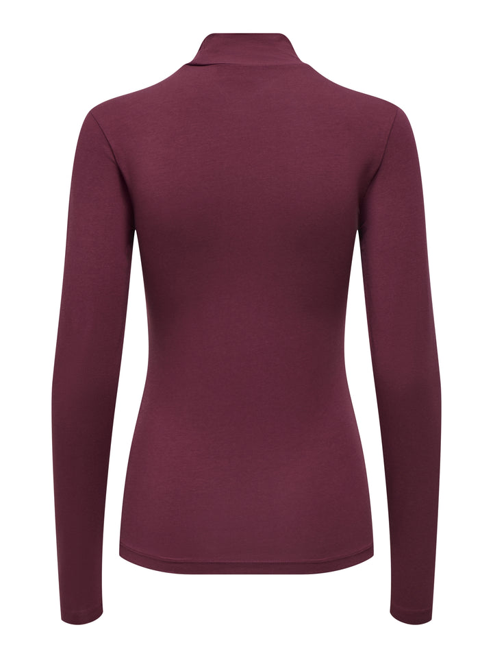 JDYAVA NEW TURTLENECK TOP JRS NOOS, Windsor Wine 193785 Bild 2