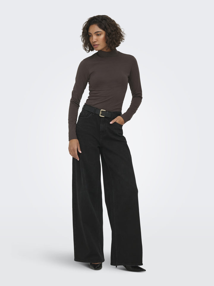 JDYAVA NEW TURTLENECK TOP JRS NOOS, Chocolate Torte 244915 Bild 6