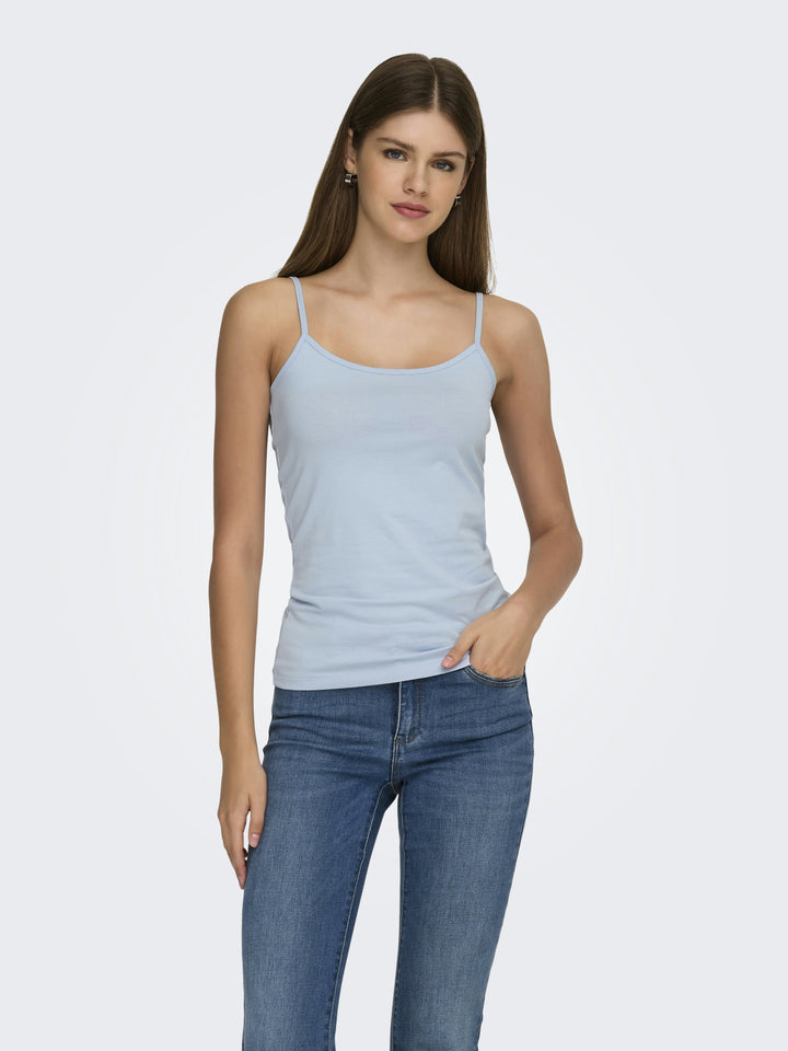 JDYAVA SINGLET JRS NOOS, Cashmere Blue 193179 Bild 3