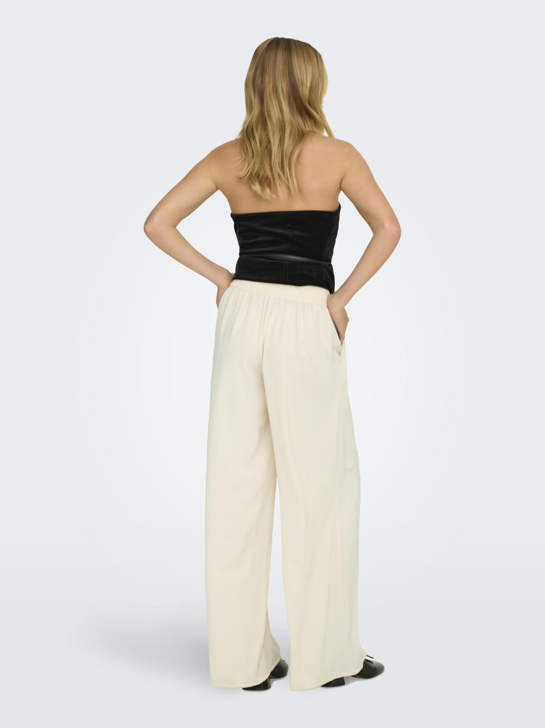 JDYAYA MW WIDE PANT WVN DIA, Whitecap Gray 196844 Bild 2