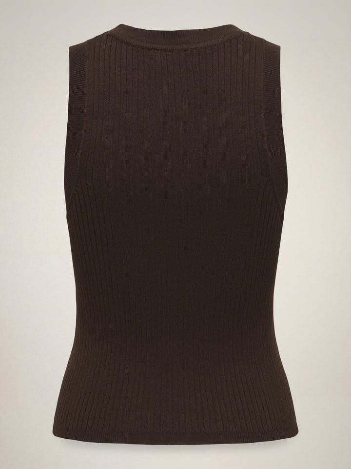 JDYAYA TANK TOP KNT NOOS, Chicory Coffee 242836 Bild 2