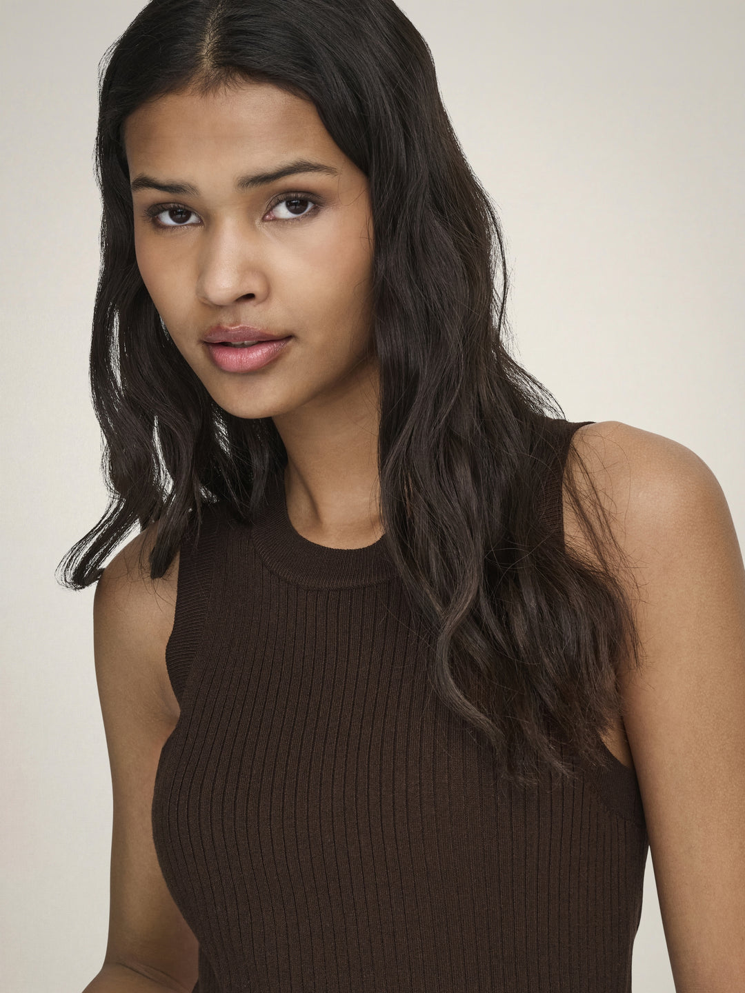 JDYAYA TANK TOP KNT NOOS, Chicory Coffee 242836 Bild 3