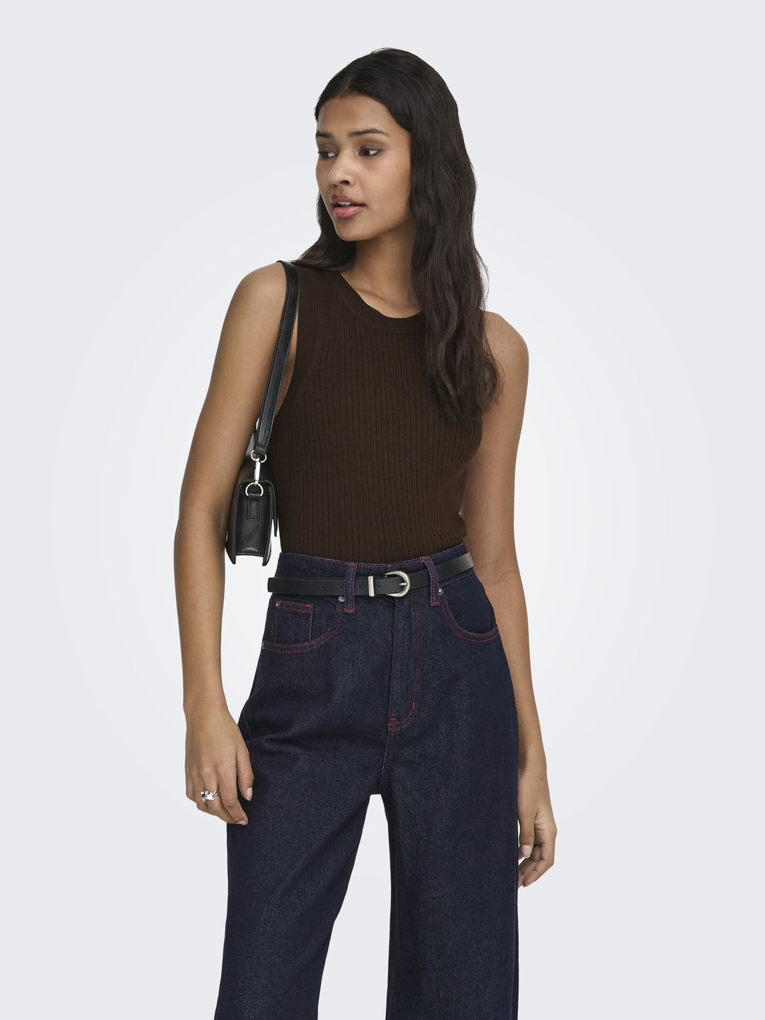 JDYAYA TANK TOP KNT NOOS, Chicory Coffee 242836 Bild 4