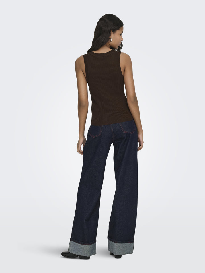 JDYAYA TANK TOP KNT NOOS, Chicory Coffee 242836 Bild 5